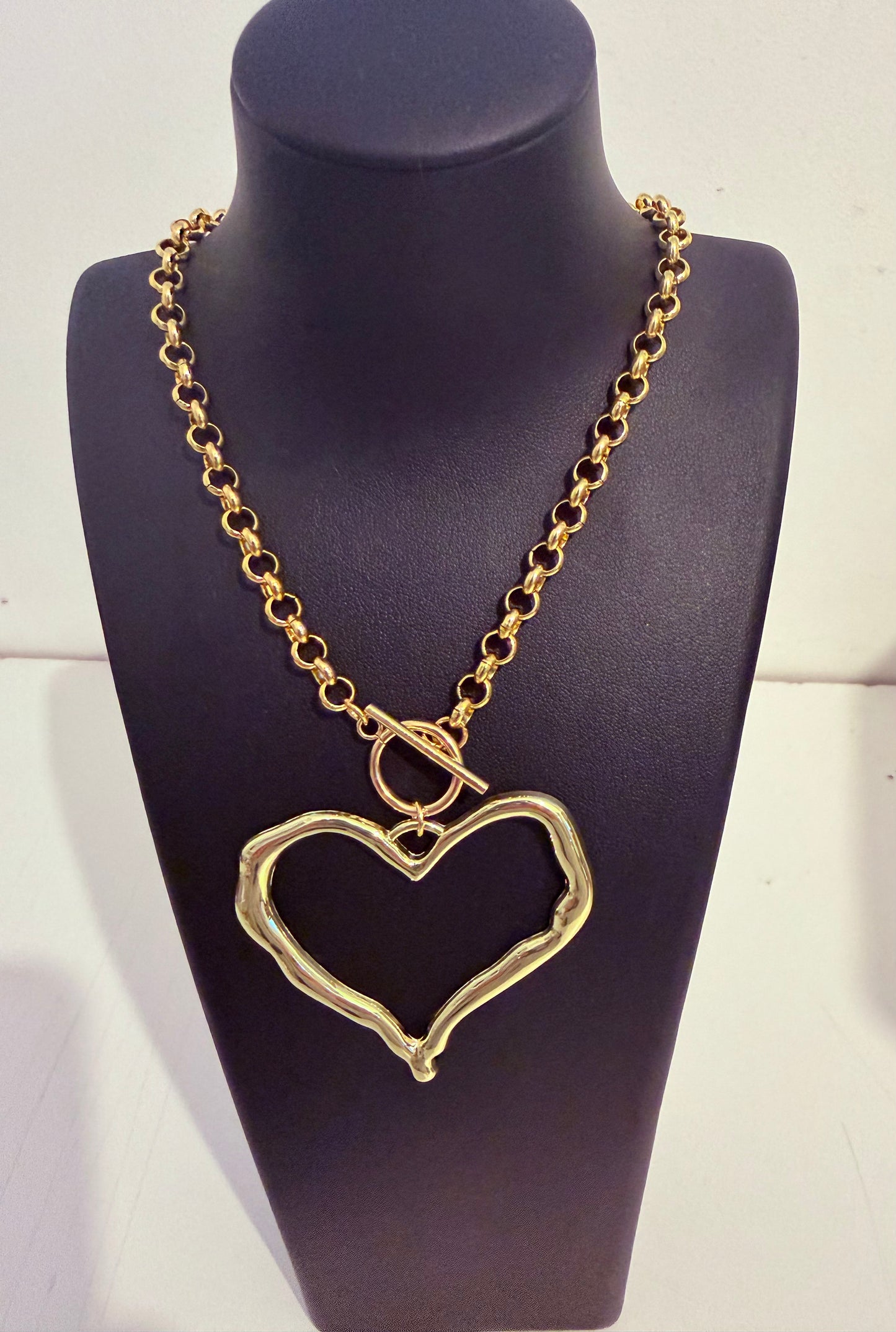 Collier pendentif cœur