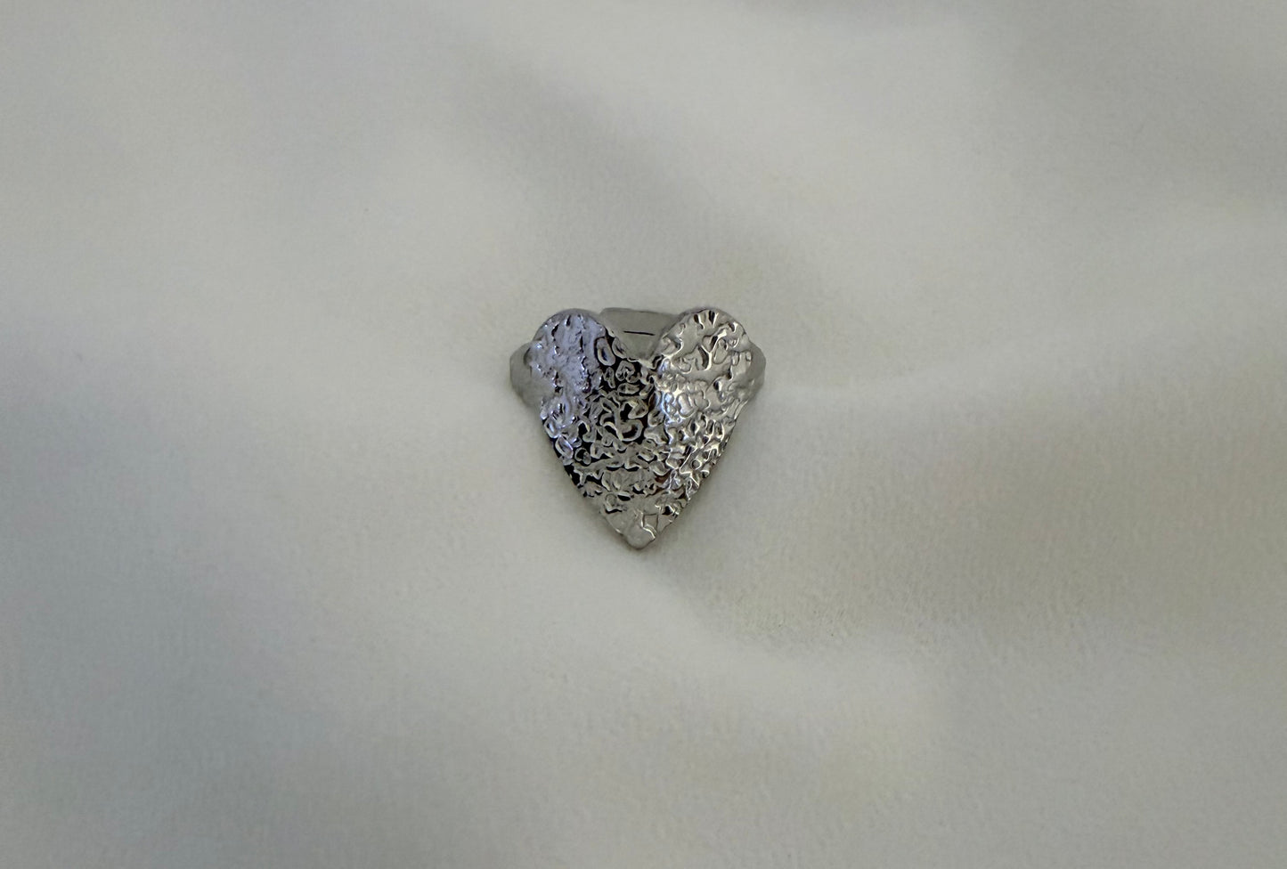 Bague love argent