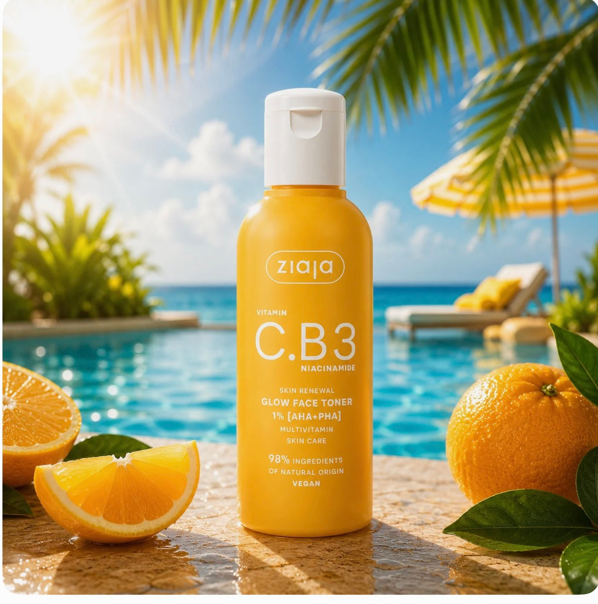 Lotion Tonique Éclat Vitamine C & Vitamine B3 - Ziaja