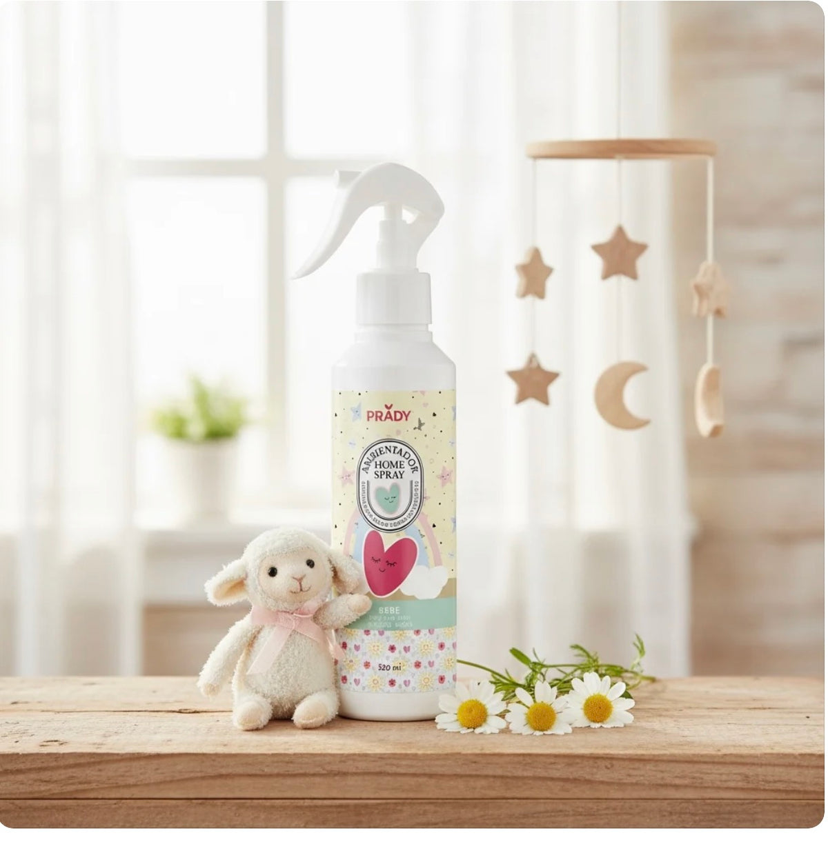Spray d'Ambiance Maison et Tissu Chambre Bébé