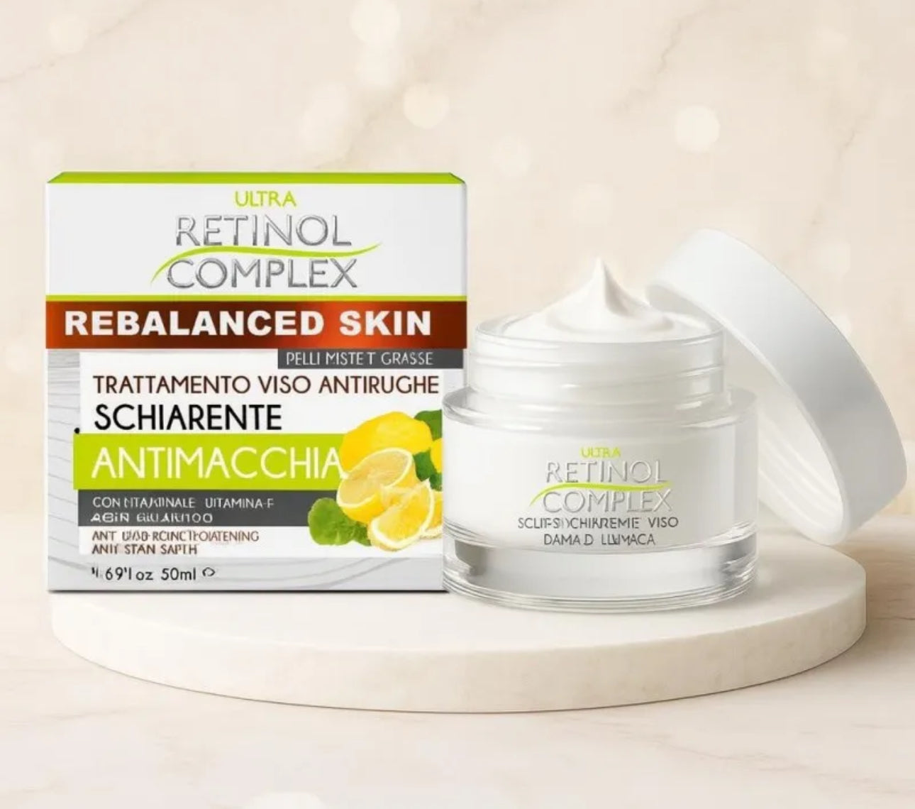 Crème visage anti-taches(peaux grasses)