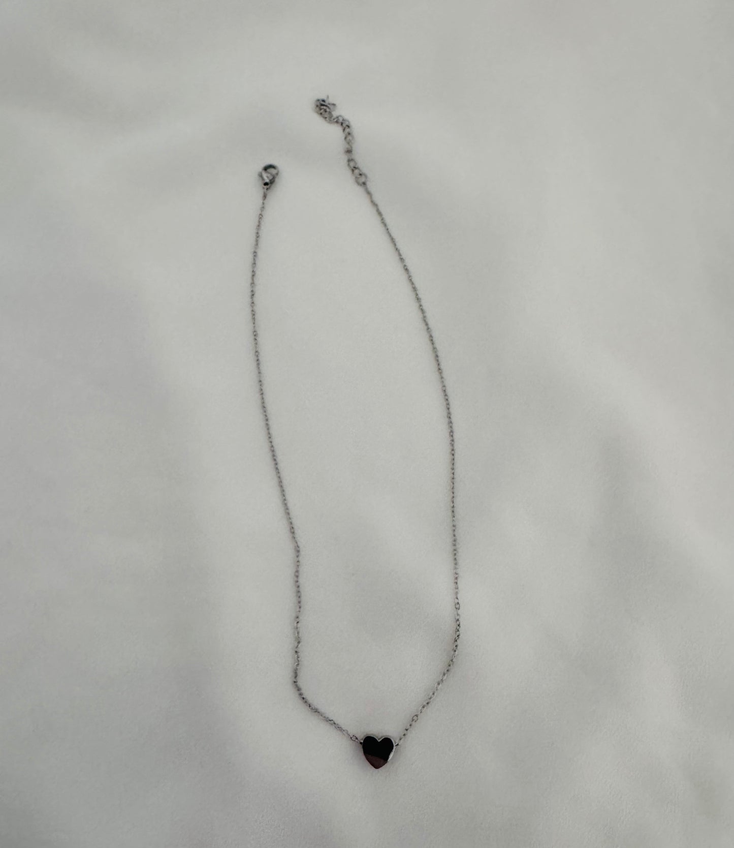 collier chaine cœur