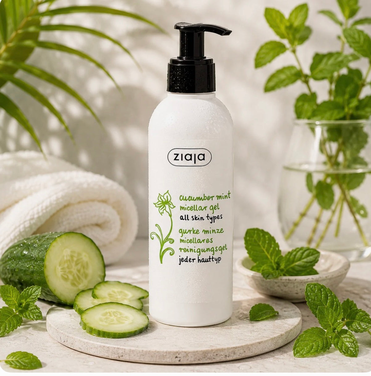 Gelée micellaire concombre purifiante Ziaja