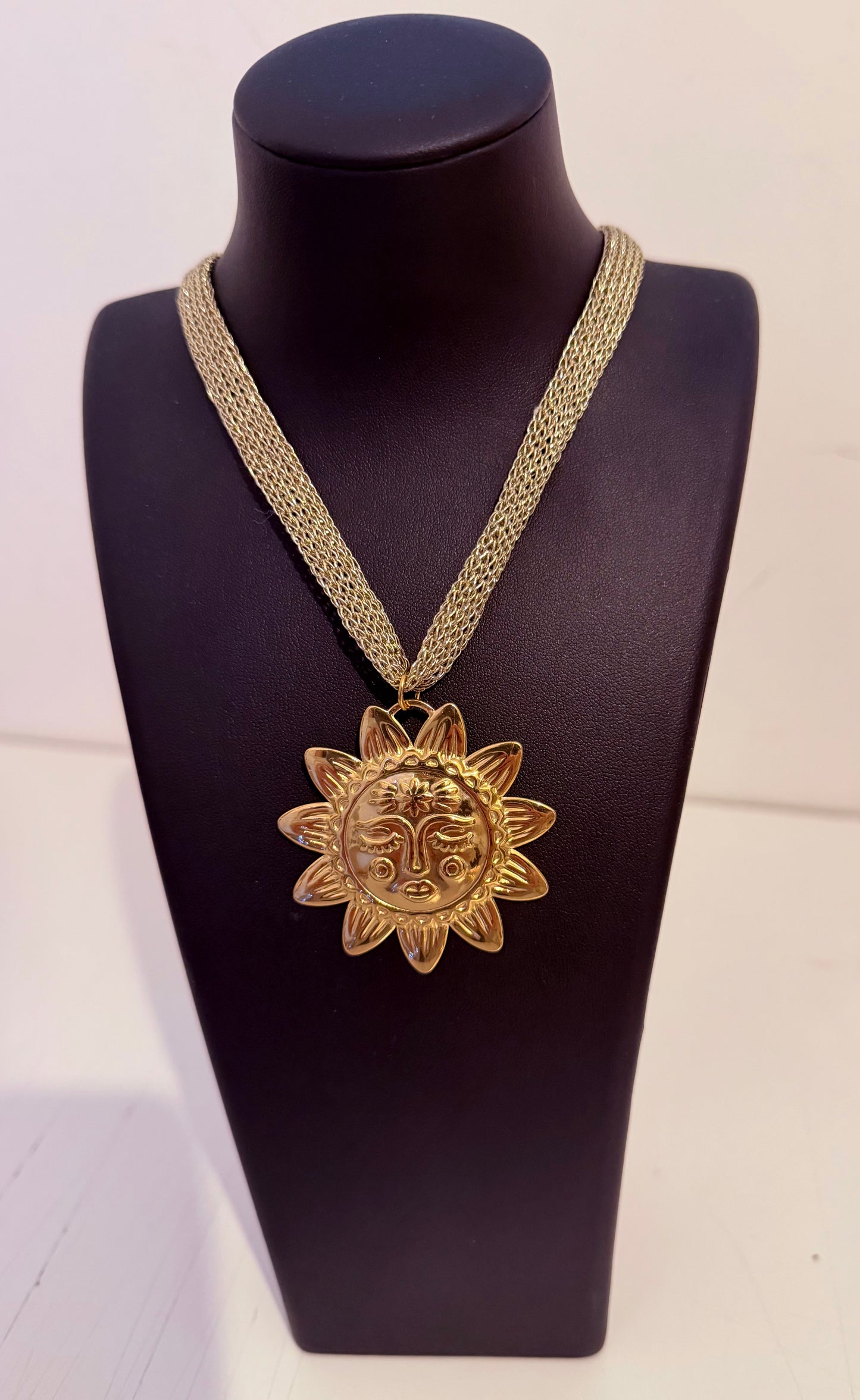 Collier cordon doré