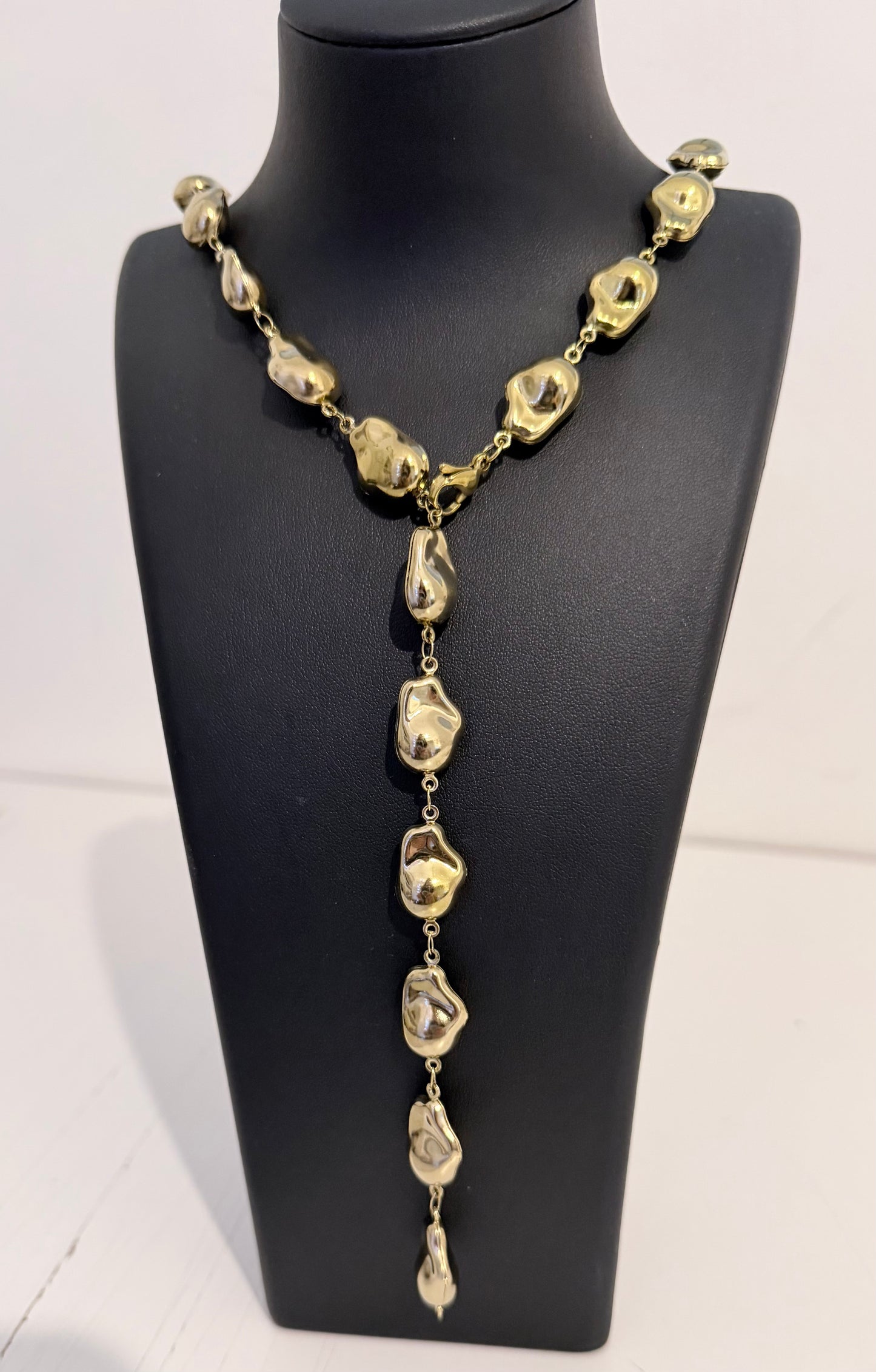Collier Esmeralda doré
