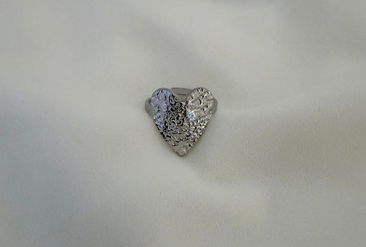 Bague love argent