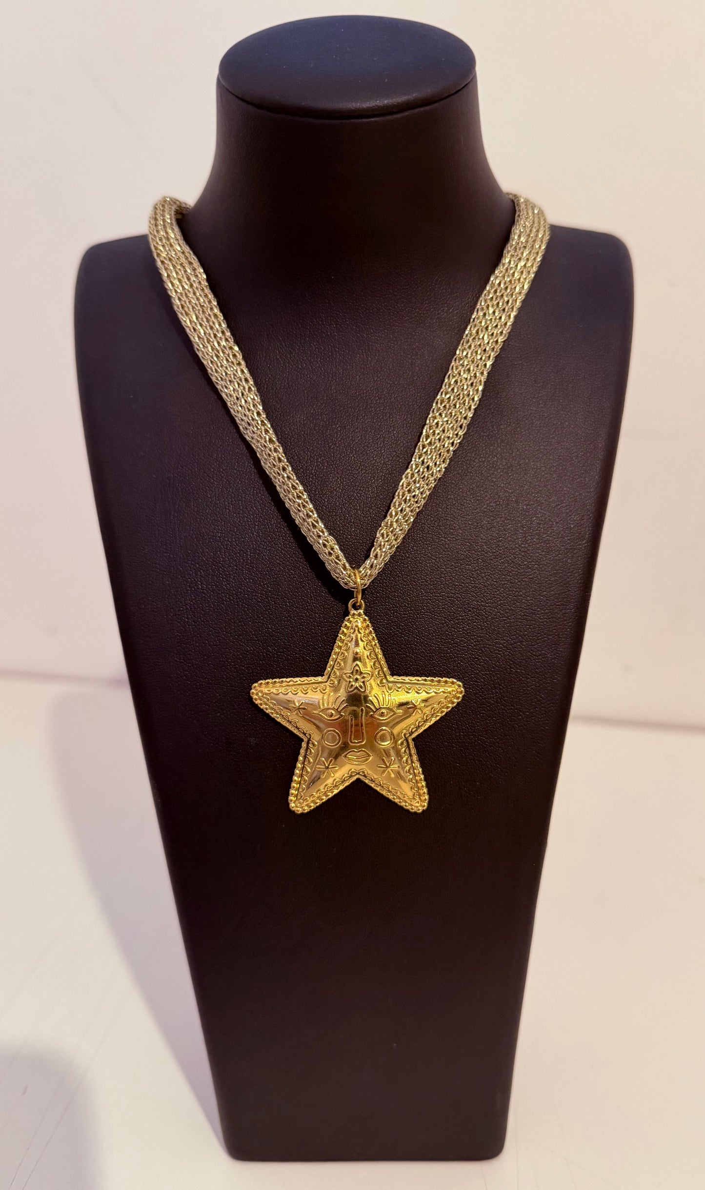Collier cordon doré