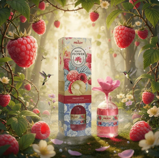 Mikado Magic Flower Framboise