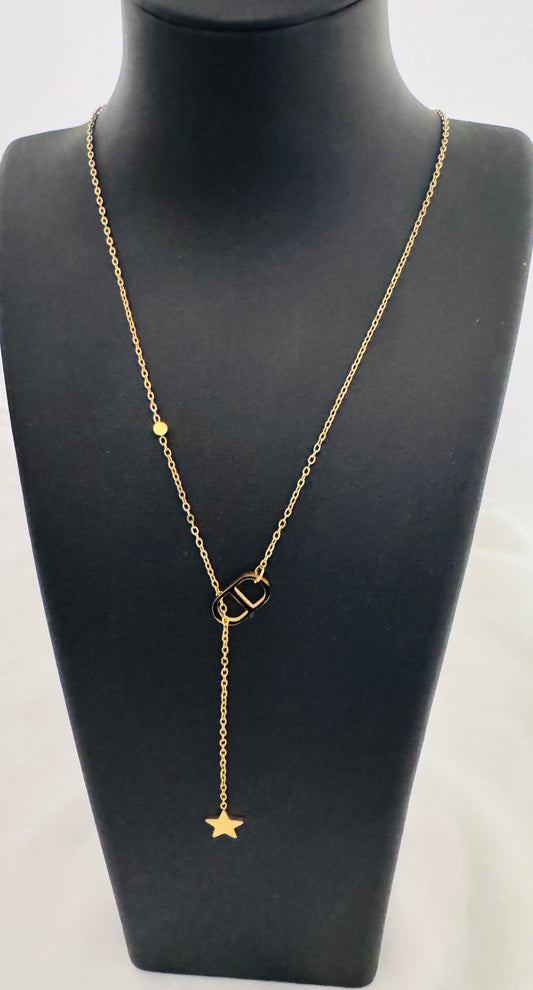 collier Véra doré