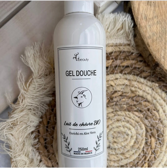 Gel douche au lait de chèvre BIO et Aloe Vera 250ml