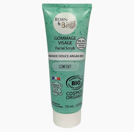 Gommage visage peaux normales à sèches Amande Douce Argan 75ml