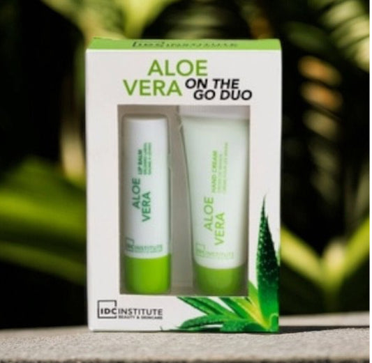 Set Duo Aloe Vera crème mains + baume à lèvres